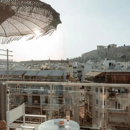 Apartment Sunlit With Jacuzzi And Acropolis View Athens