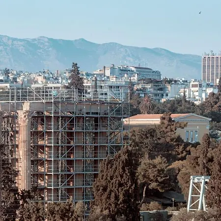 Apartment Sunlit With Jacuzzi And Acropolis View Athens